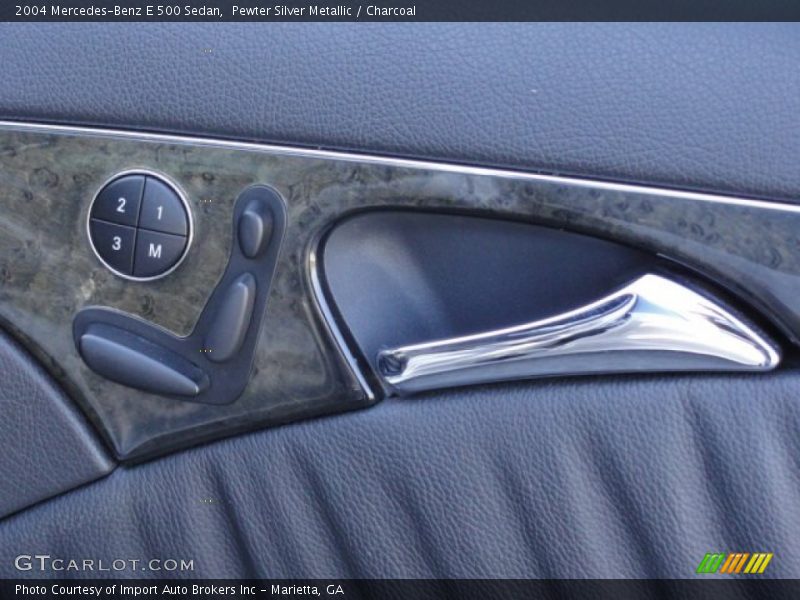 Pewter Silver Metallic / Charcoal 2004 Mercedes-Benz E 500 Sedan
