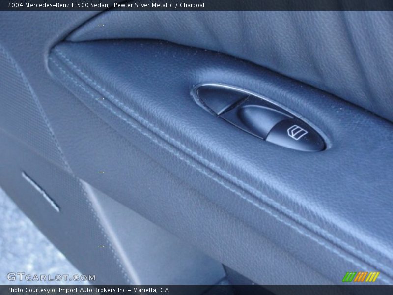 Pewter Silver Metallic / Charcoal 2004 Mercedes-Benz E 500 Sedan