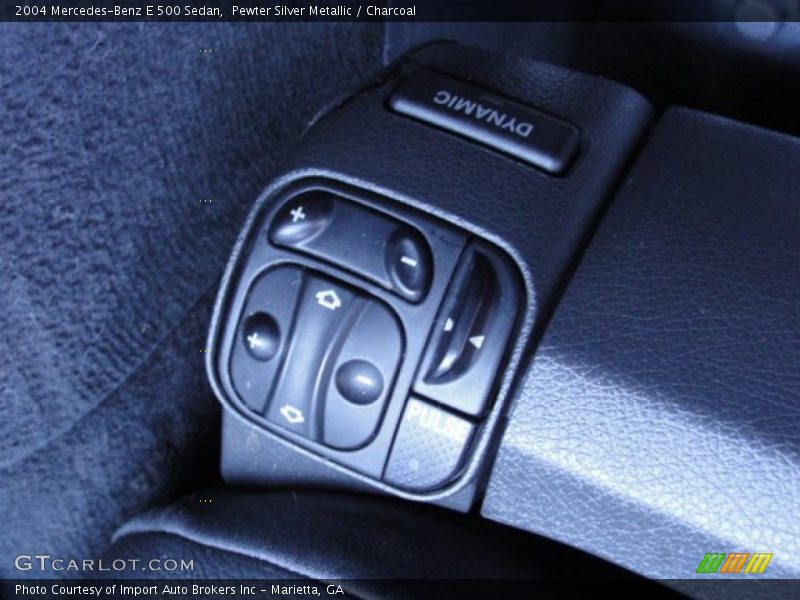 Pewter Silver Metallic / Charcoal 2004 Mercedes-Benz E 500 Sedan