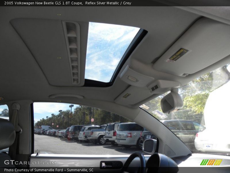 Reflex Silver Metallic / Grey 2005 Volkswagen New Beetle GLS 1.8T Coupe