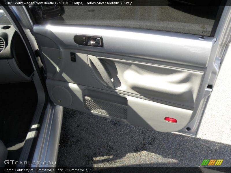 Reflex Silver Metallic / Grey 2005 Volkswagen New Beetle GLS 1.8T Coupe