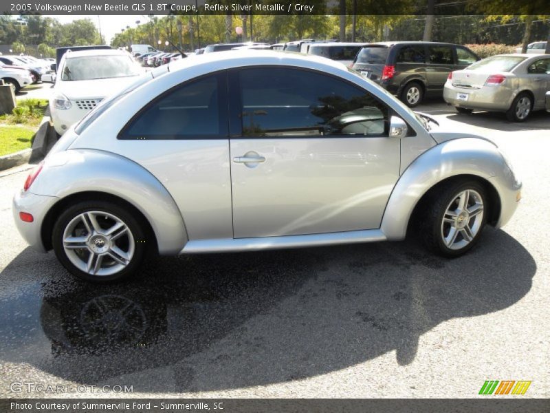 Reflex Silver Metallic / Grey 2005 Volkswagen New Beetle GLS 1.8T Coupe