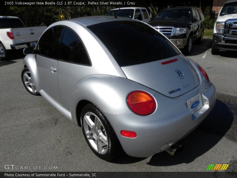 Reflex Silver Metallic / Grey 2005 Volkswagen New Beetle GLS 1.8T Coupe