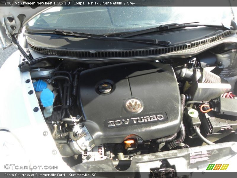 Reflex Silver Metallic / Grey 2005 Volkswagen New Beetle GLS 1.8T Coupe