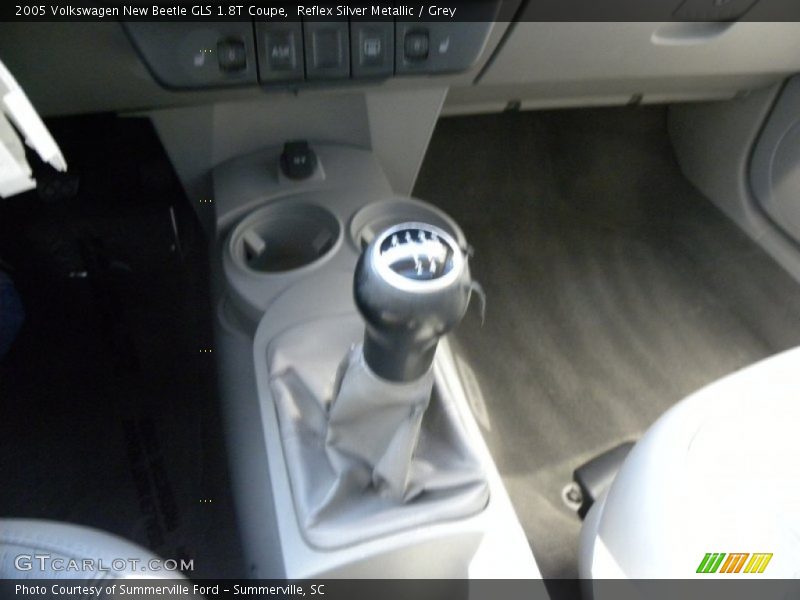 Reflex Silver Metallic / Grey 2005 Volkswagen New Beetle GLS 1.8T Coupe