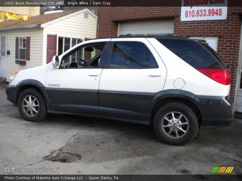 Bright White / Dark Gray 2002 Buick Rendezvous CXL AWD