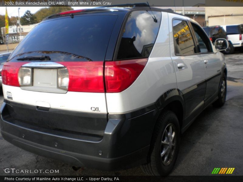 Bright White / Dark Gray 2002 Buick Rendezvous CXL AWD