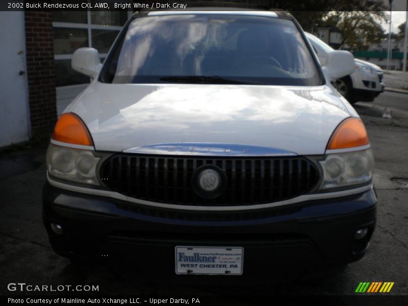 Bright White / Dark Gray 2002 Buick Rendezvous CXL AWD