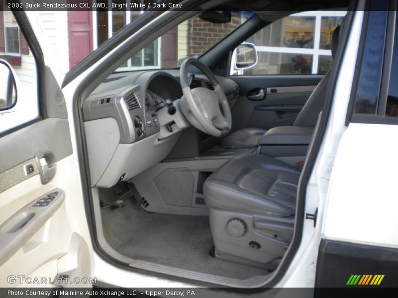 Bright White / Dark Gray 2002 Buick Rendezvous CXL AWD