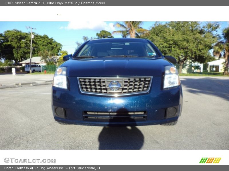 Blue Onyx Metallic / Charcoal/Steel 2007 Nissan Sentra 2.0