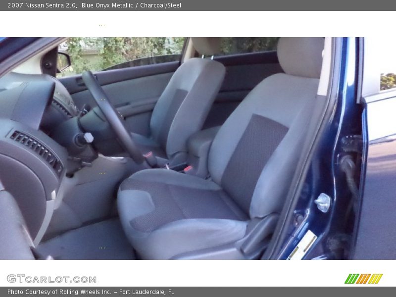Blue Onyx Metallic / Charcoal/Steel 2007 Nissan Sentra 2.0