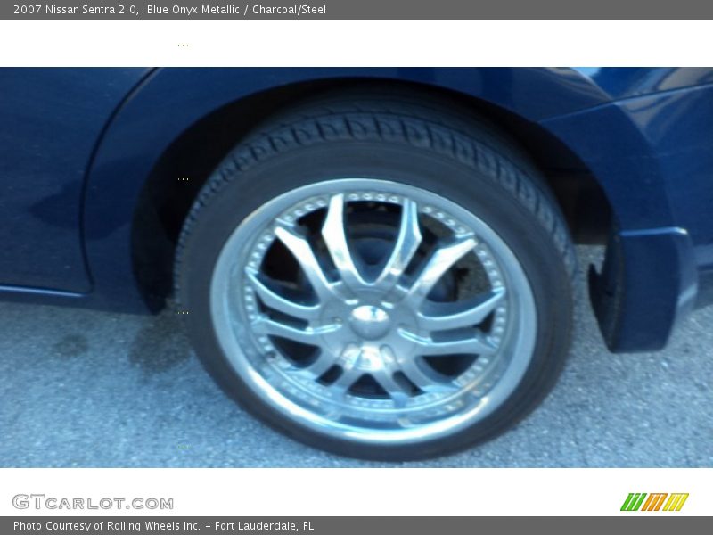 Blue Onyx Metallic / Charcoal/Steel 2007 Nissan Sentra 2.0