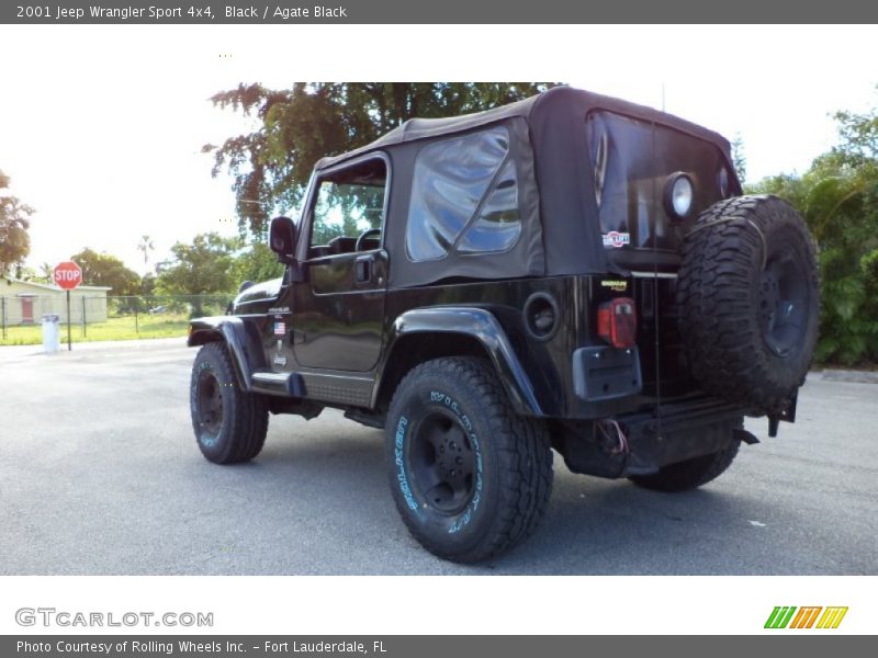 Black / Agate Black 2001 Jeep Wrangler Sport 4x4