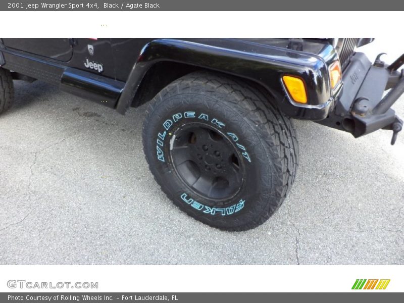 Black / Agate Black 2001 Jeep Wrangler Sport 4x4