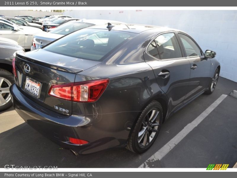 Smoky Granite Mica / Black 2011 Lexus IS 250