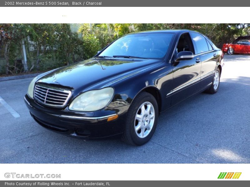 Black / Charcoal 2002 Mercedes-Benz S 500 Sedan