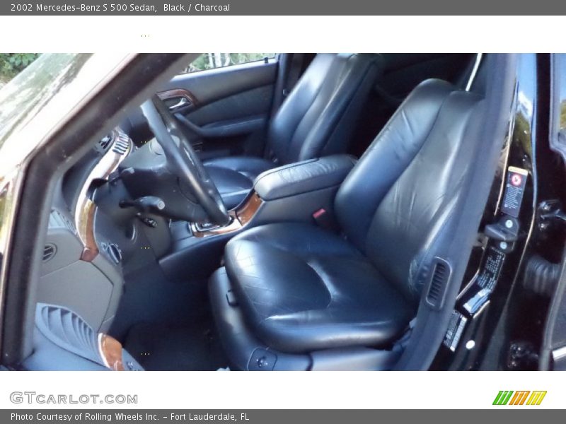Black / Charcoal 2002 Mercedes-Benz S 500 Sedan