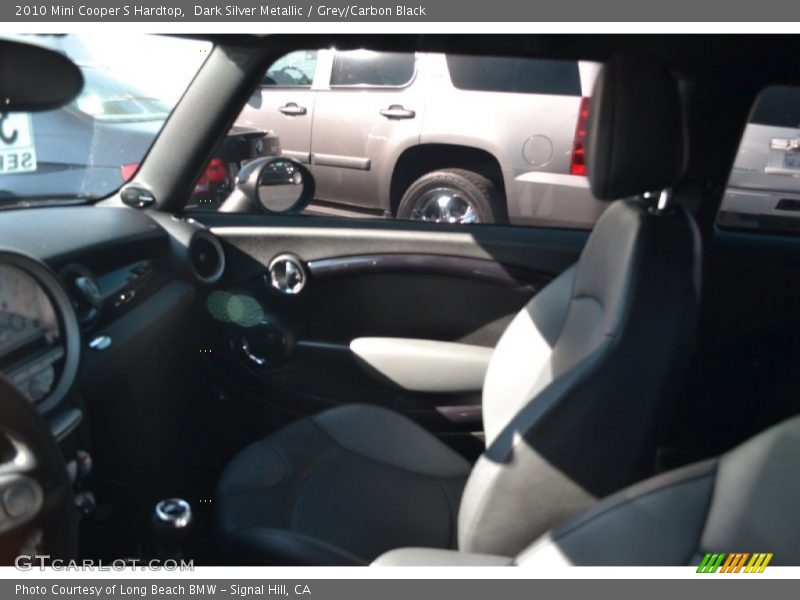 Dark Silver Metallic / Grey/Carbon Black 2010 Mini Cooper S Hardtop