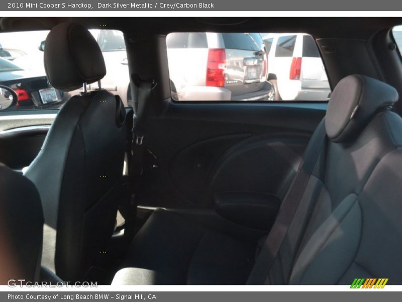 Dark Silver Metallic / Grey/Carbon Black 2010 Mini Cooper S Hardtop