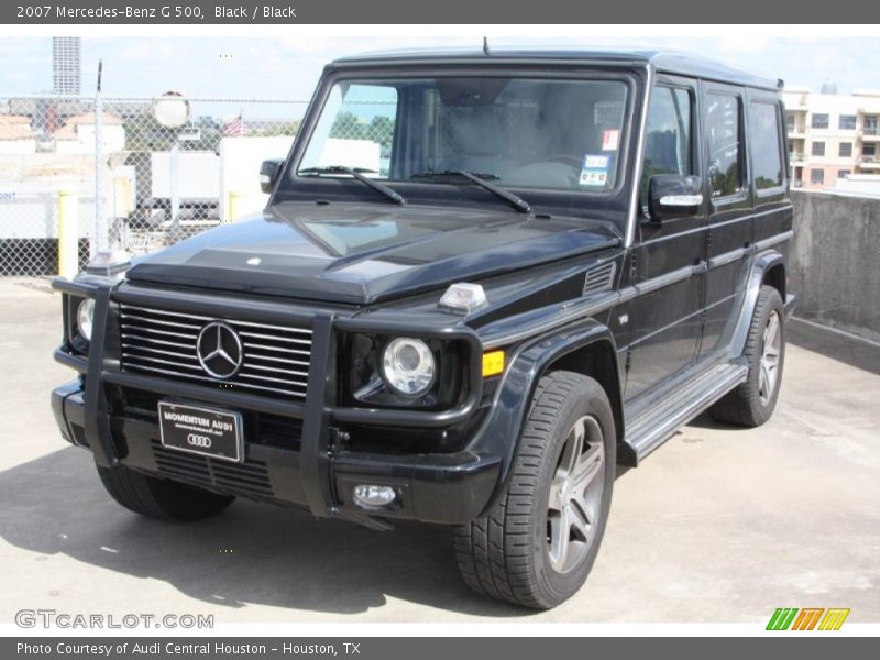 Black / Black 2007 Mercedes-Benz G 500