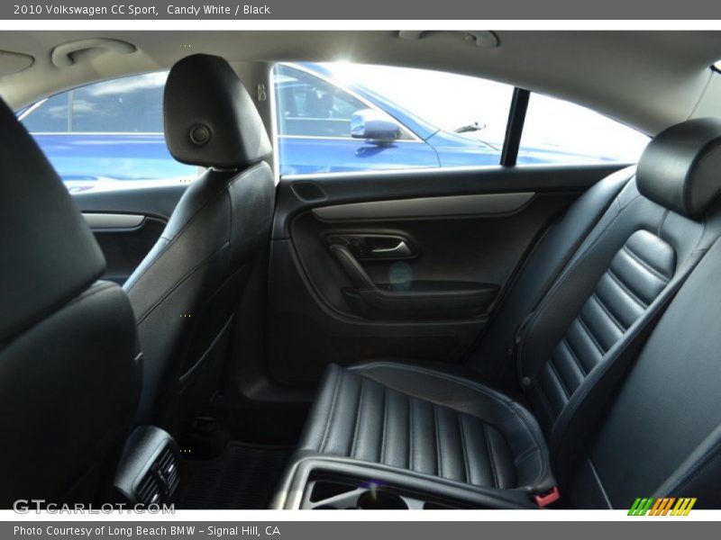 Candy White / Black 2010 Volkswagen CC Sport