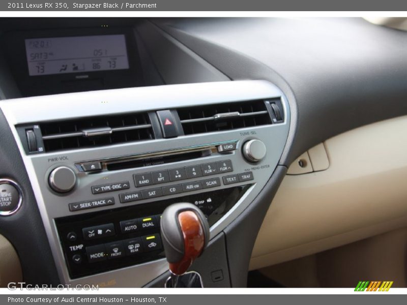 Stargazer Black / Parchment 2011 Lexus RX 350