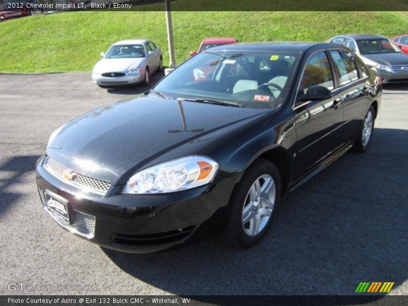 Black / Ebony 2012 Chevrolet Impala LT