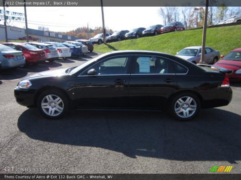 Black / Ebony 2012 Chevrolet Impala LT