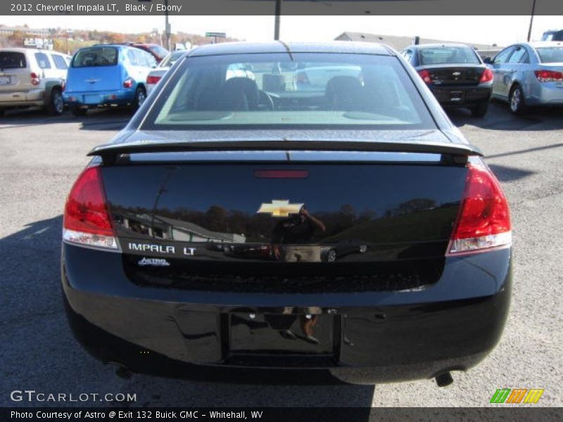 Black / Ebony 2012 Chevrolet Impala LT