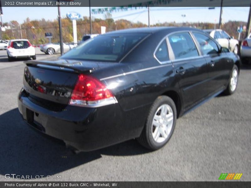 Black / Ebony 2012 Chevrolet Impala LT