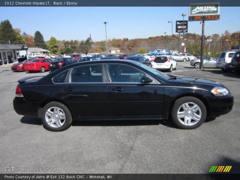 Black / Ebony 2012 Chevrolet Impala LT
