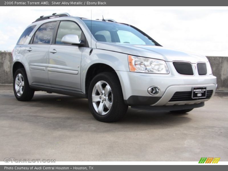 Silver Alloy Metallic / Ebony Black 2006 Pontiac Torrent AWD