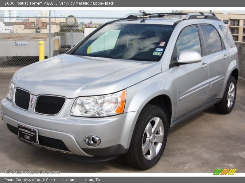 Silver Alloy Metallic / Ebony Black 2006 Pontiac Torrent AWD
