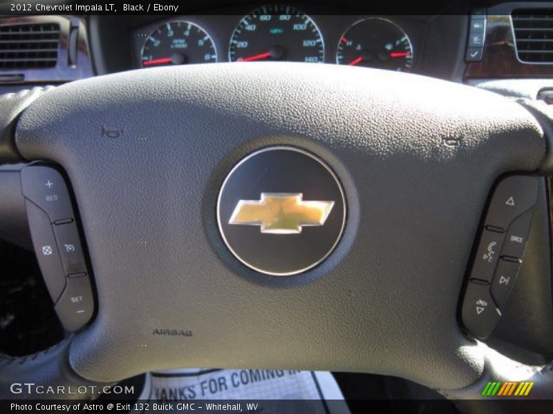Black / Ebony 2012 Chevrolet Impala LT