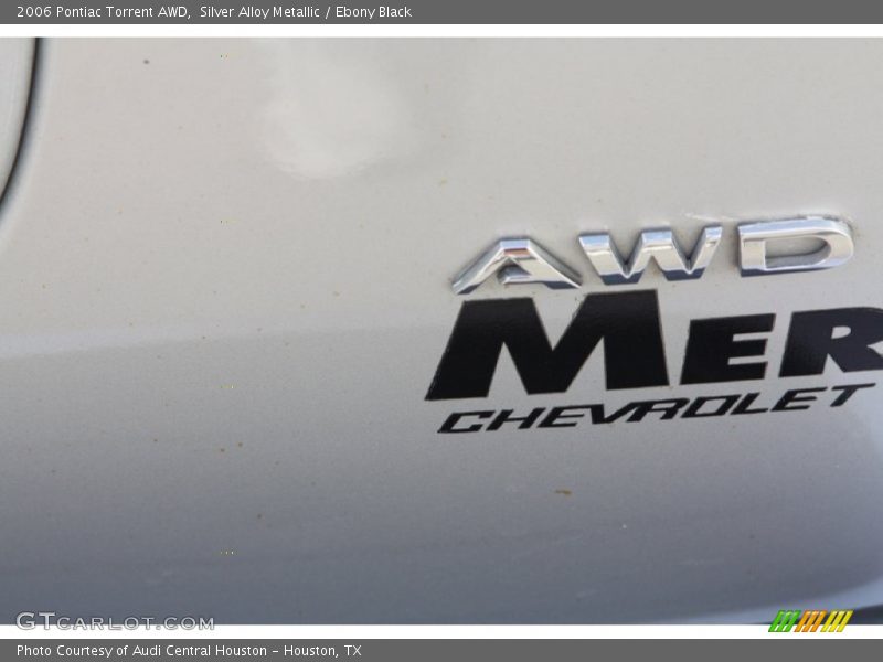 Silver Alloy Metallic / Ebony Black 2006 Pontiac Torrent AWD