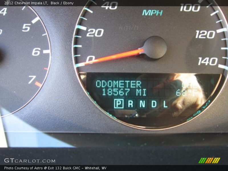 Black / Ebony 2012 Chevrolet Impala LT