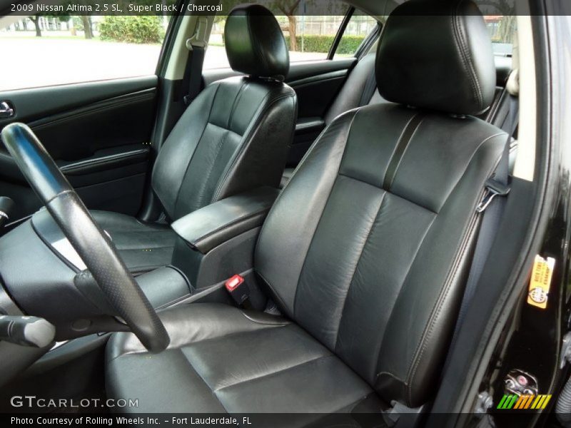Front Seat of 2009 Altima 2.5 SL