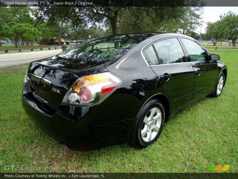 Super Black / Charcoal 2009 Nissan Altima 2.5 SL