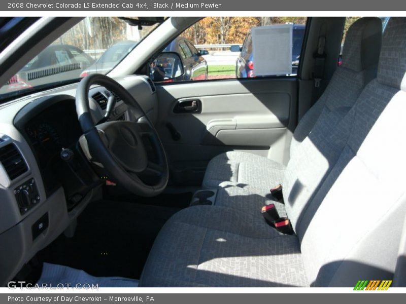 Black / Medium Pewter 2008 Chevrolet Colorado LS Extended Cab 4x4
