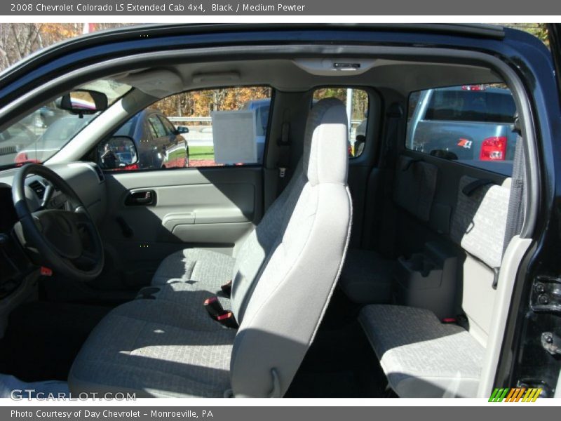 Black / Medium Pewter 2008 Chevrolet Colorado LS Extended Cab 4x4