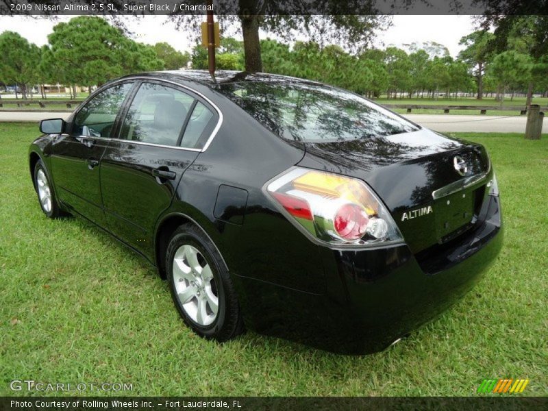 Super Black / Charcoal 2009 Nissan Altima 2.5 SL