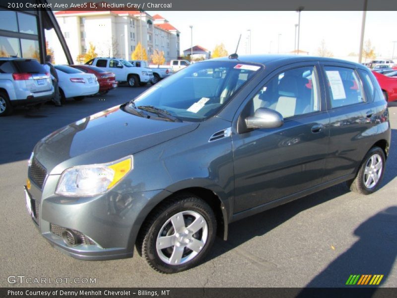 Medium Gray / Charcoal 2010 Chevrolet Aveo Aveo5 LS