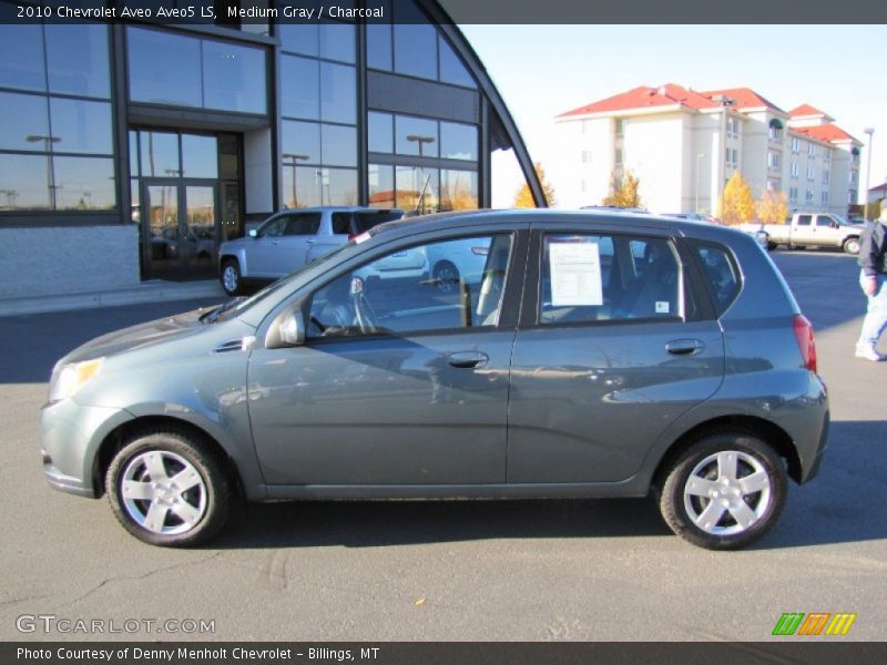 Medium Gray / Charcoal 2010 Chevrolet Aveo Aveo5 LS