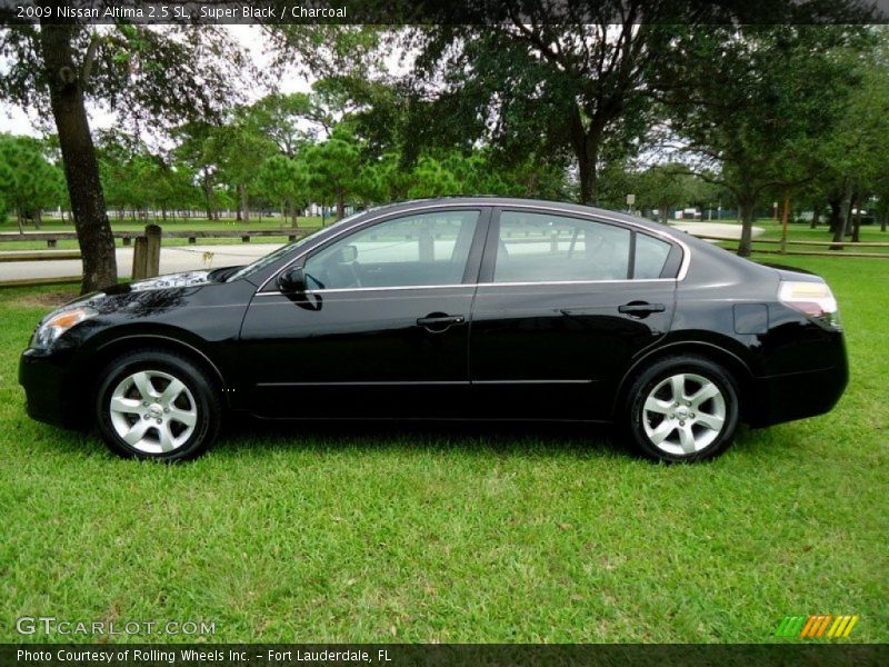 Super Black / Charcoal 2009 Nissan Altima 2.5 SL