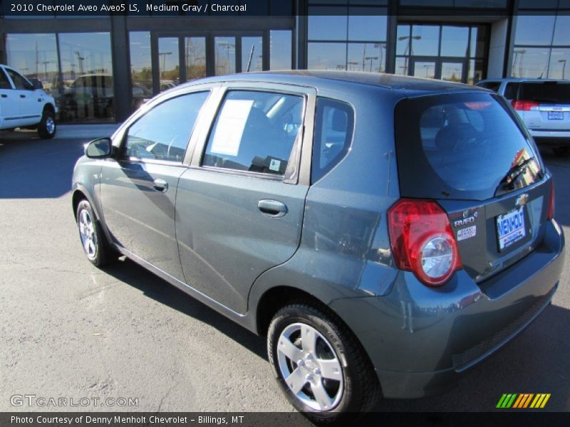 Medium Gray / Charcoal 2010 Chevrolet Aveo Aveo5 LS