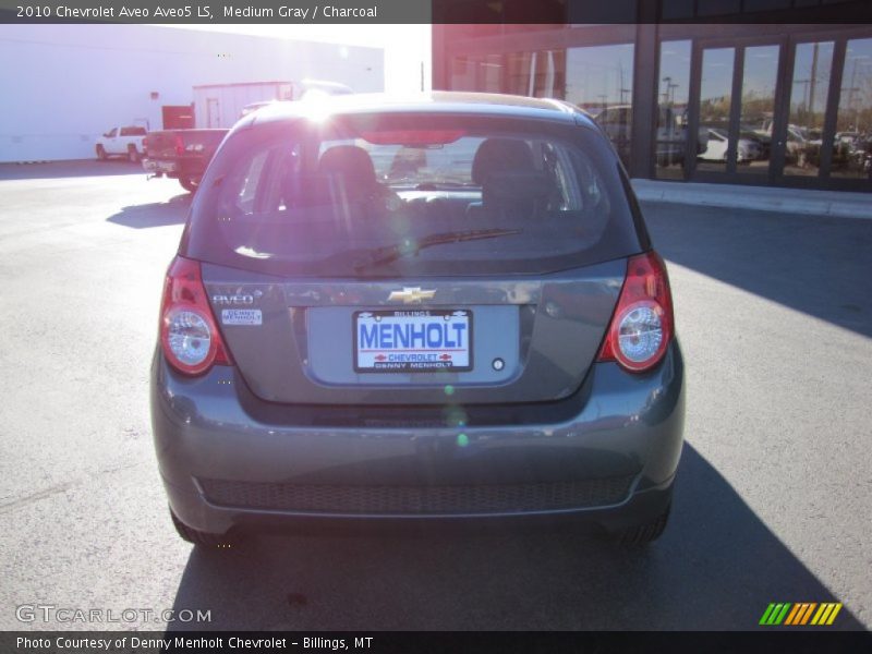 Medium Gray / Charcoal 2010 Chevrolet Aveo Aveo5 LS
