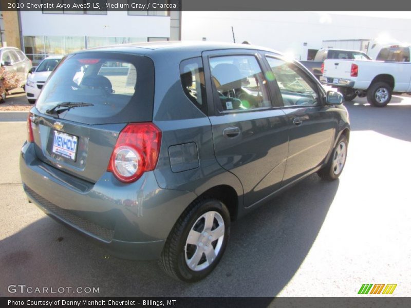 Medium Gray / Charcoal 2010 Chevrolet Aveo Aveo5 LS