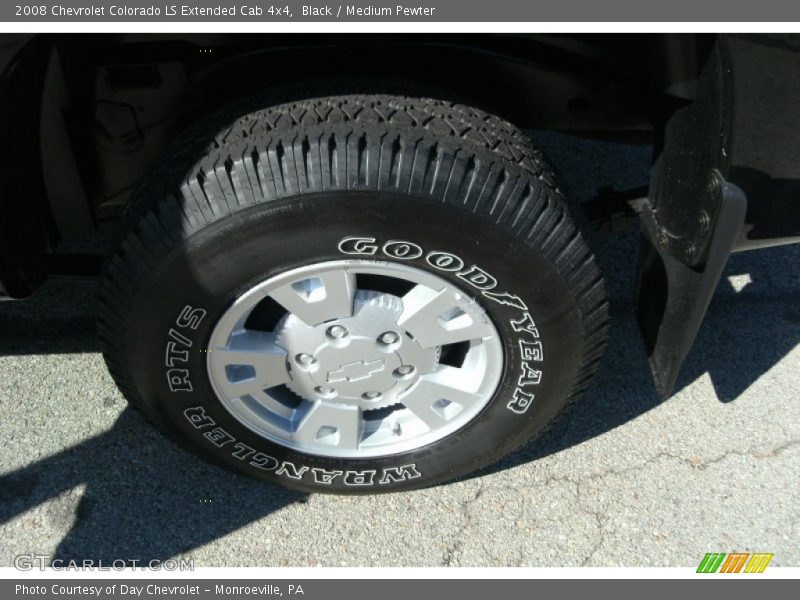 Black / Medium Pewter 2008 Chevrolet Colorado LS Extended Cab 4x4