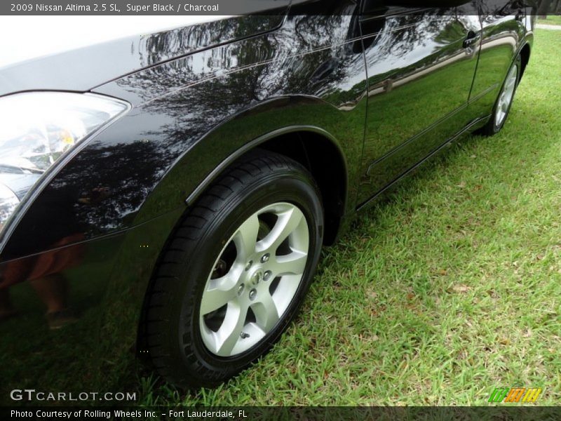 Super Black / Charcoal 2009 Nissan Altima 2.5 SL