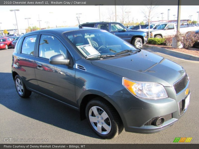 Medium Gray / Charcoal 2010 Chevrolet Aveo Aveo5 LS